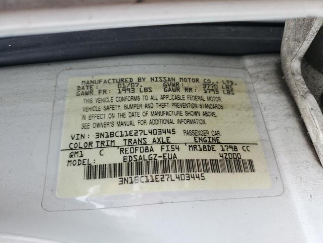 Photo 12 VIN: 3N1BC11E27L403445 - NISSAN VERSA 