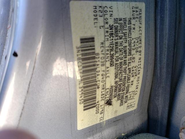 Photo 11 VIN: 3N1BC11E29L399450 - NISSAN VERSA 