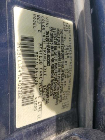 Photo 11 VIN: 3N1BC11E49L402302 - NISSAN VERSA S 