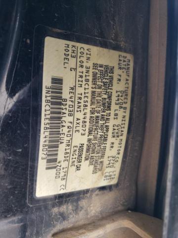 Photo 11 VIN: 3N1BC11E58L448073 - NISSAN VERSA 