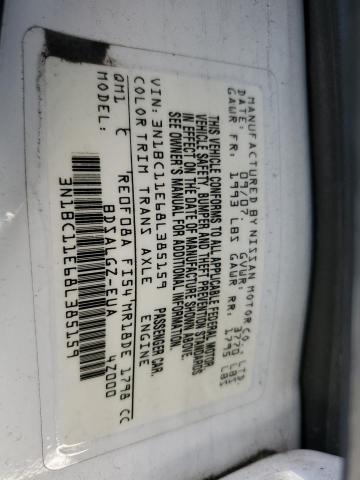 Photo 12 VIN: 3N1BC11E68L385159 - NISSAN VERSA 