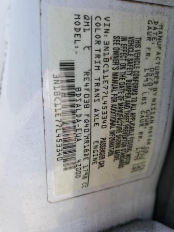 Photo 12 VIN: 3N1BC11E77L453340 - NISSAN VERSA S 