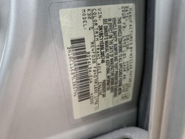 Photo 11 VIN: 3N1BC11E89L385746 - NISSAN VERSA 