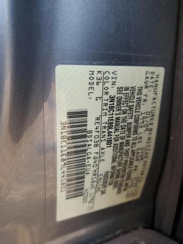 Photo 11 VIN: 3N1BC11E89L441801 - NISSAN VERSA S 