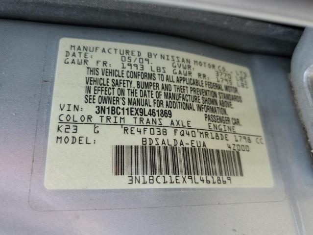 Photo 12 VIN: 3N1BC11EX9L461869 - NISSAN VERSA 