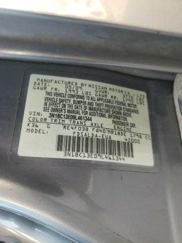 Photo 9 VIN: 3N1BC13E09L461344 - NISSAN VERSA S 