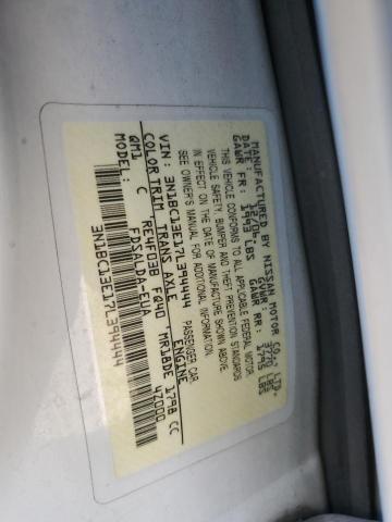 Photo 12 VIN: 3N1BC13E17L394444 - NISSAN VERSA S 