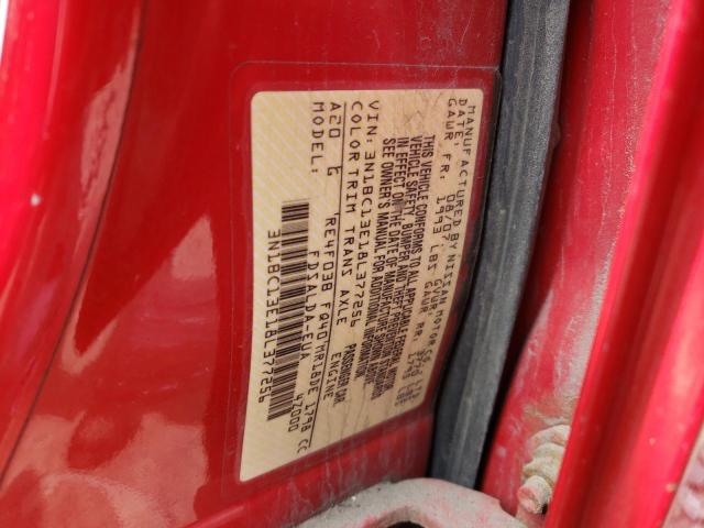 Photo 11 VIN: 3N1BC13E18L377256 - NISSAN VERSA S 