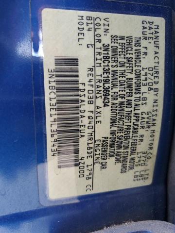 Photo 12 VIN: 3N1BC13E19L369434 - NISSAN VERSA S 