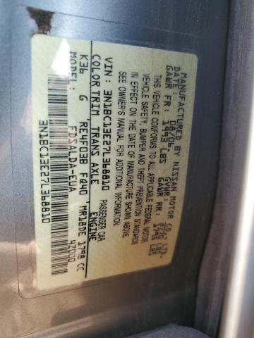 Photo 12 VIN: 3N1BC13E27L368810 - NISSAN VERSA S 