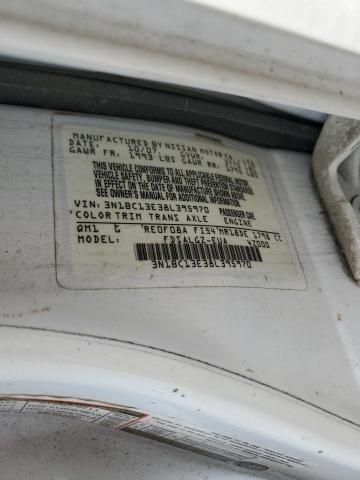 Photo 11 VIN: 3N1BC13E38L395970 - NISSAN VERSA 