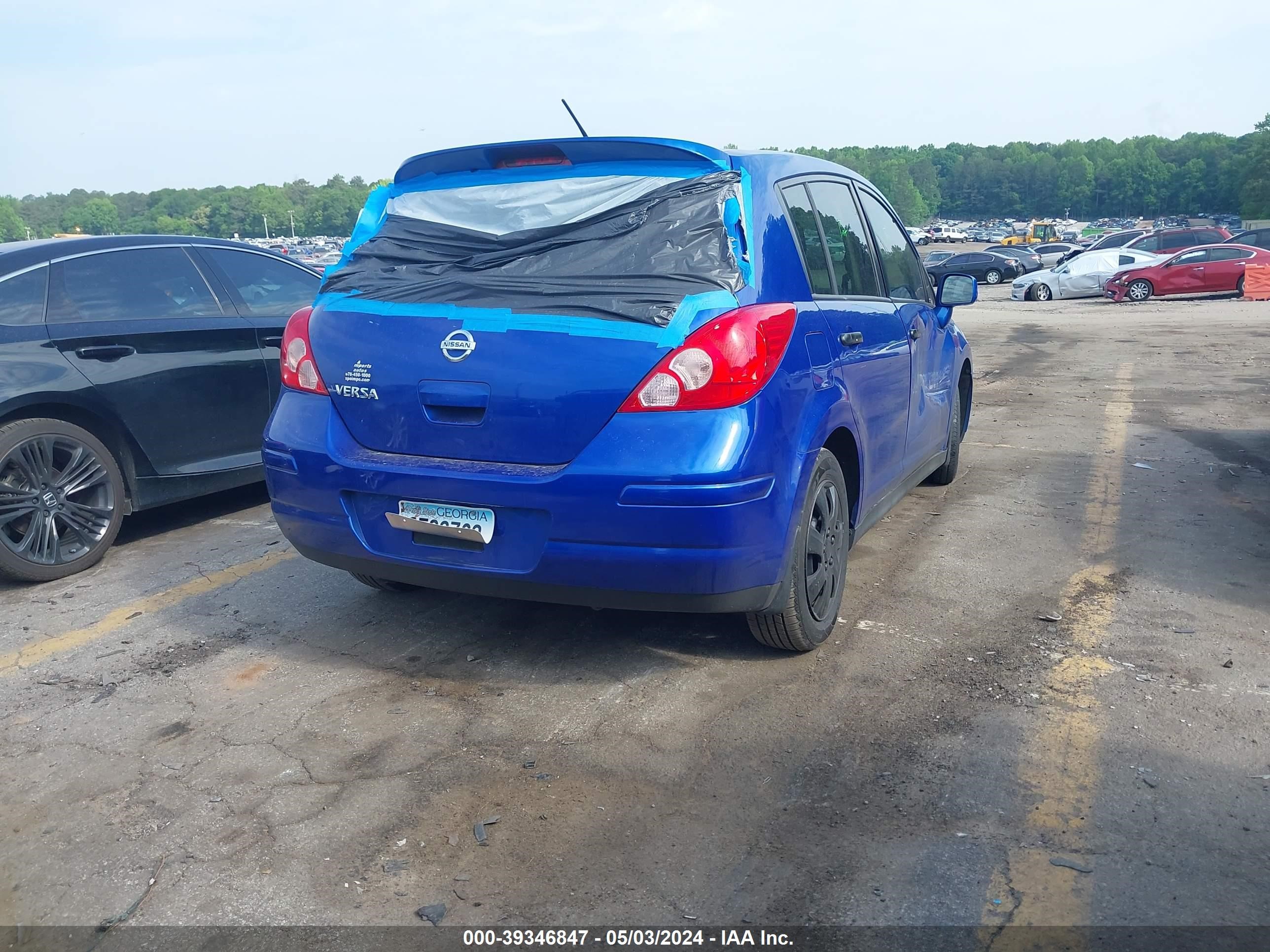 Photo 3 VIN: 3N1BC13E39L500184 - NISSAN VERSA 