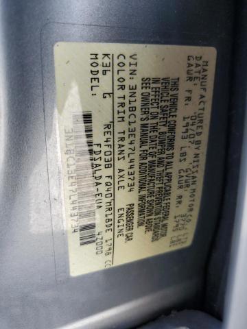 Photo 12 VIN: 3N1BC13E47L443734 - NISSAN VERSA S 