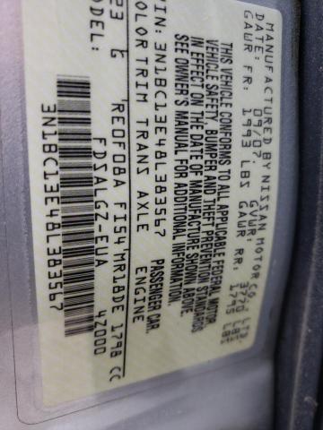 Photo 9 VIN: 3N1BC13E48L383567 - NISSAN VERSA S 