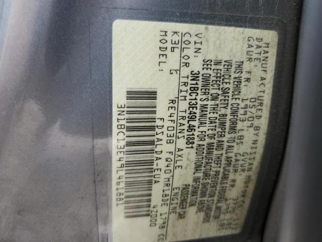 Photo 12 VIN: 3N1BC13E49L461881 - NISSAN VERSA S 