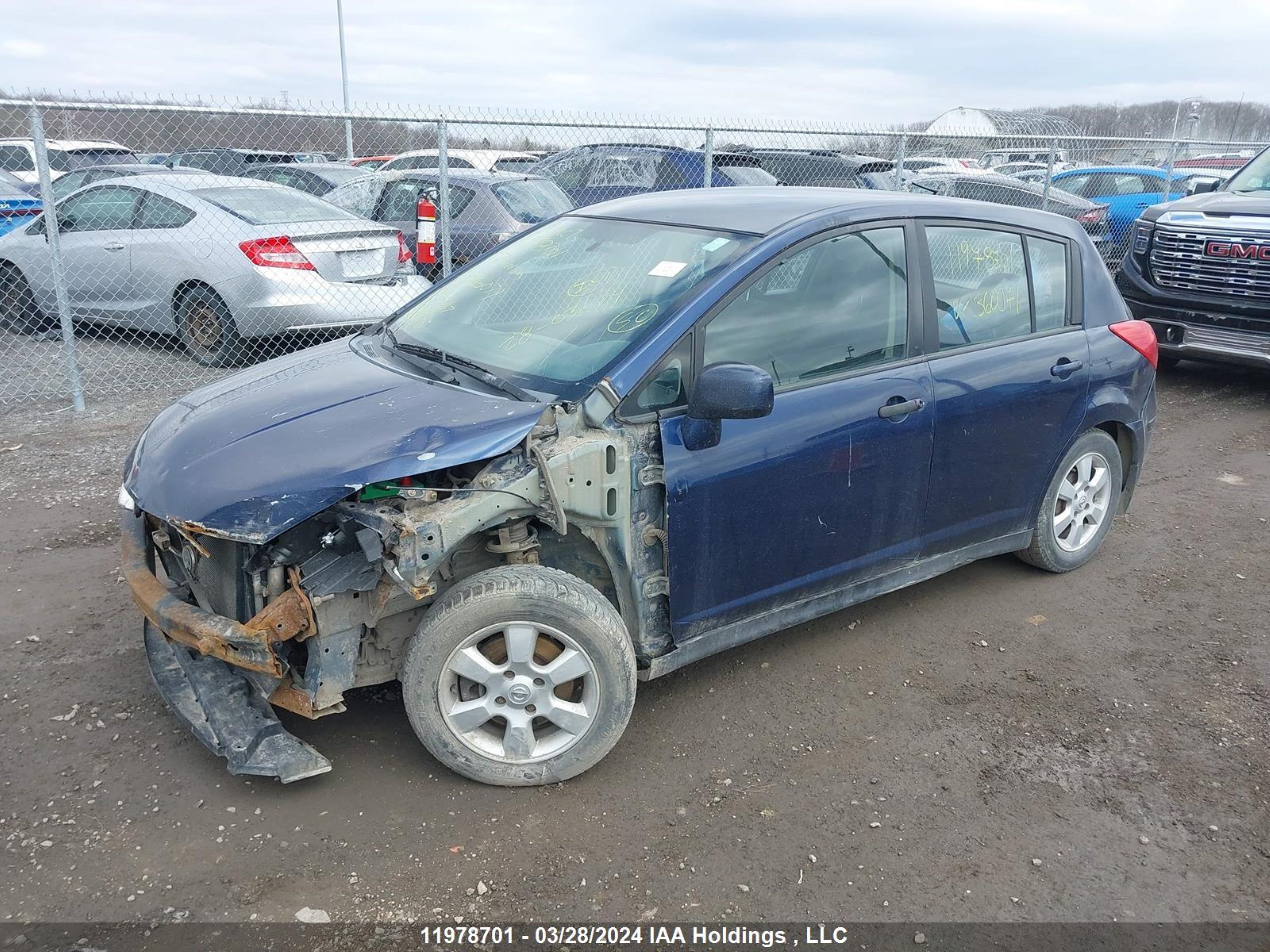 Photo 1 VIN: 3N1BC13E57L360071 - NISSAN VERSA 