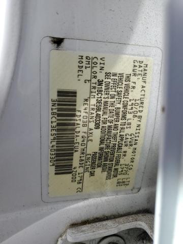 Photo 11 VIN: 3N1BC13E59L403309 - NISSAN VERSA S 