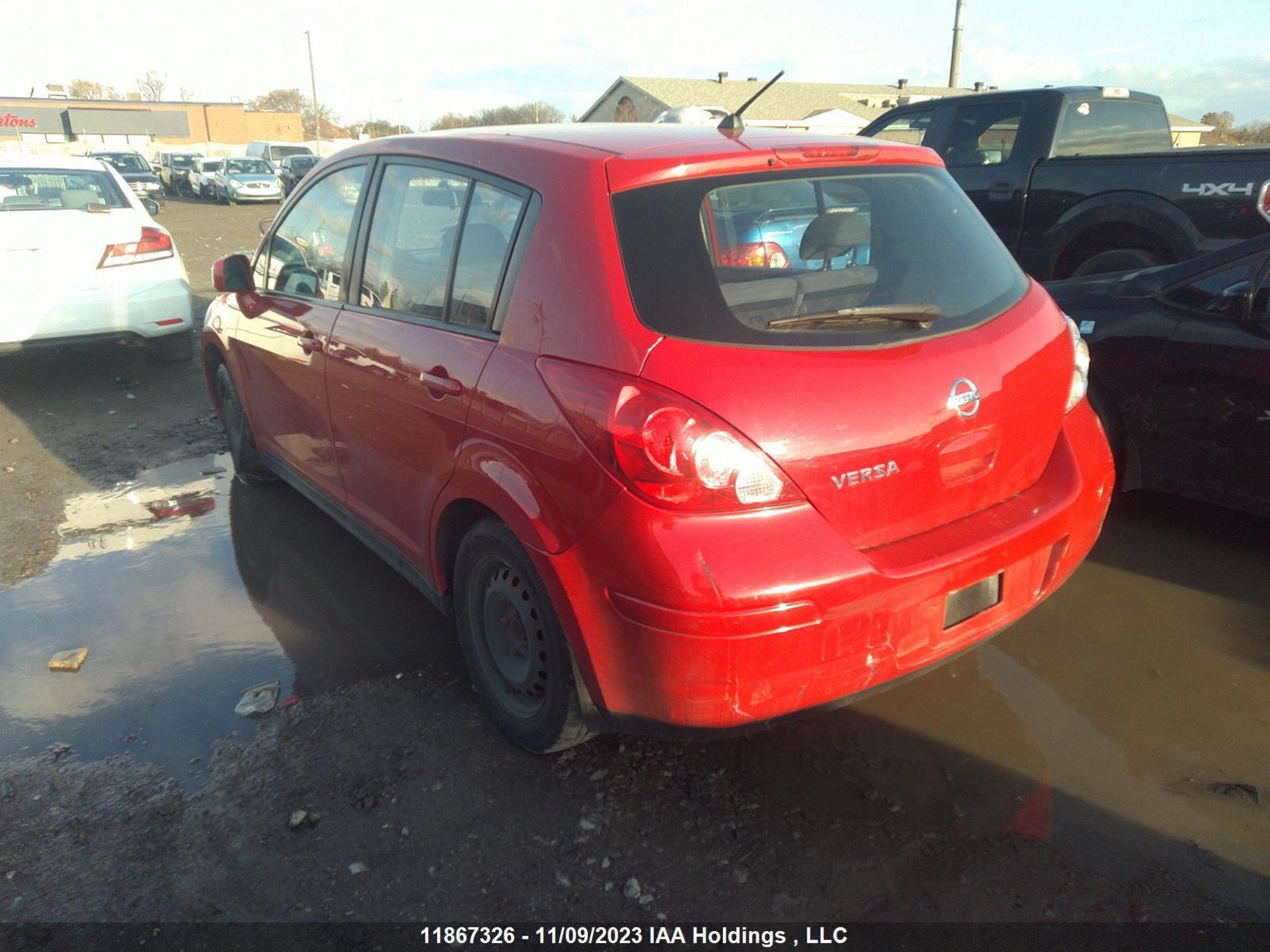 Photo 2 VIN: 3N1BC13E59L498664 - NISSAN VERSA 