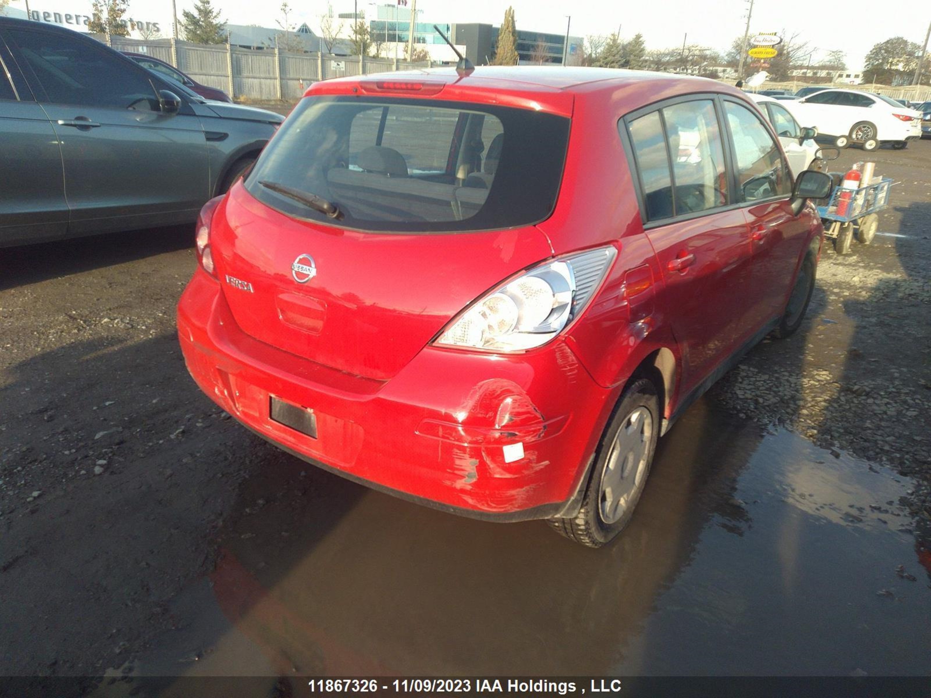 Photo 3 VIN: 3N1BC13E59L498664 - NISSAN VERSA 