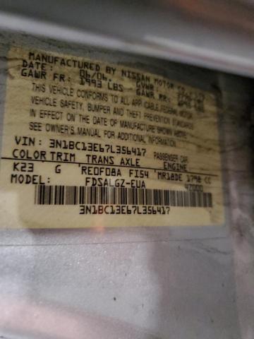 Photo 11 VIN: 3N1BC13E67L356417 - NISSAN VERSA 