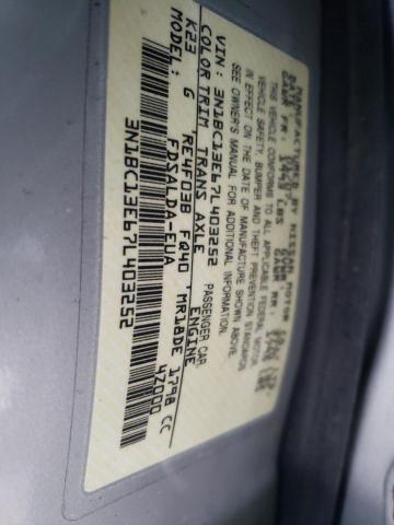 Photo 11 VIN: 3N1BC13E67L403252 - NISSAN VERSA 