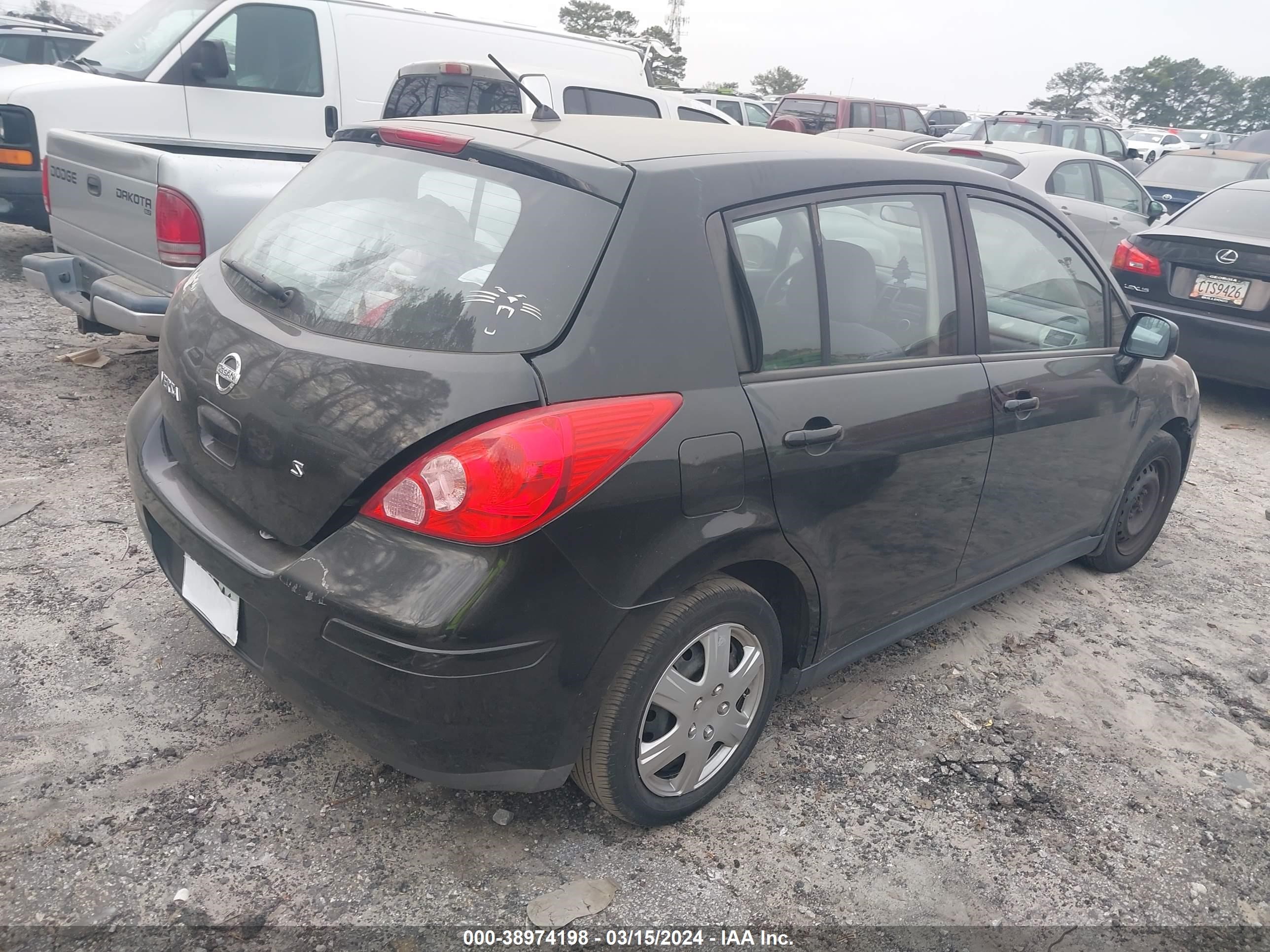 Photo 3 VIN: 3N1BC13E67L417992 - NISSAN VERSA 