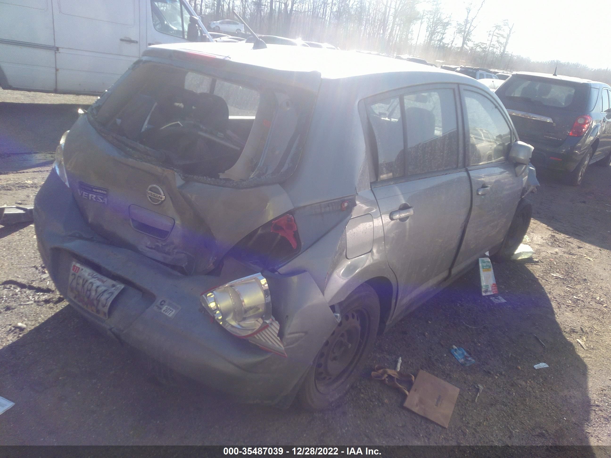 Photo 3 VIN: 3N1BC13E67L419922 - NISSAN VERSA 