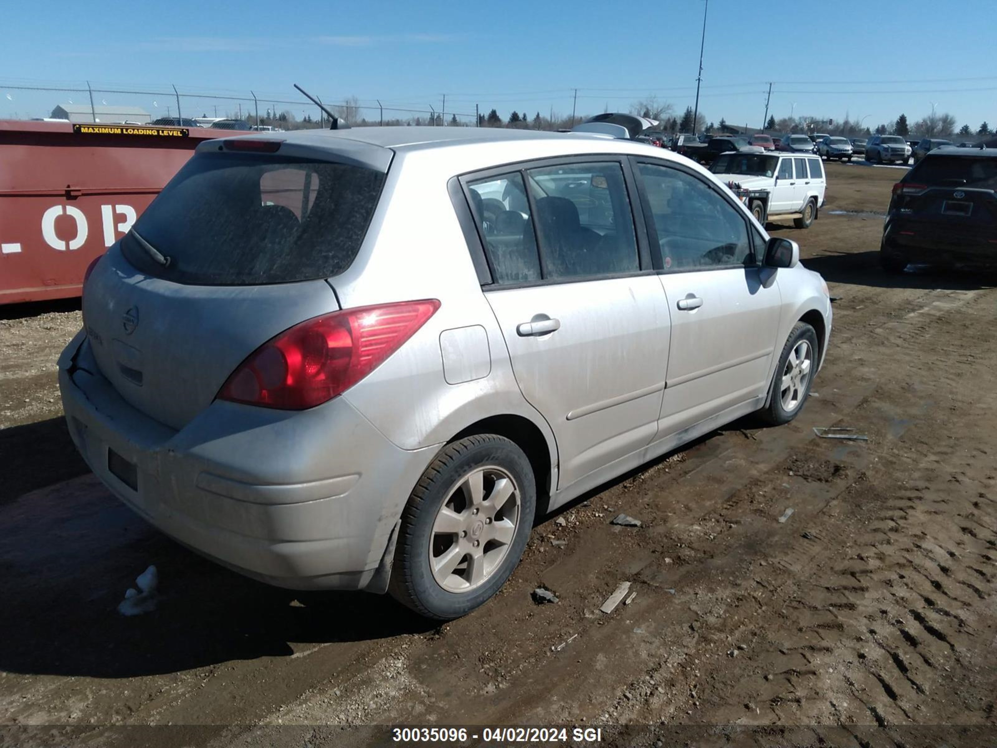 Photo 3 VIN: 3N1BC13E68L362624 - NISSAN VERSA 