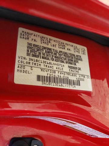 Photo 11 VIN: 3N1BC13E68L445714 - NISSAN VERSA 