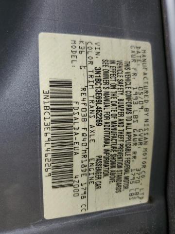 Photo 11 VIN: 3N1BC13E69L462269 - NISSAN VERSA 