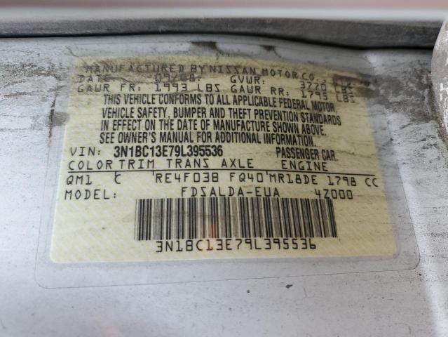 Photo 11 VIN: 3N1BC13E79L395536 - NISSAN VERSA S 