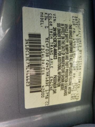 Photo 12 VIN: 3N1BC13E79L466623 - NISSAN VERSA S 