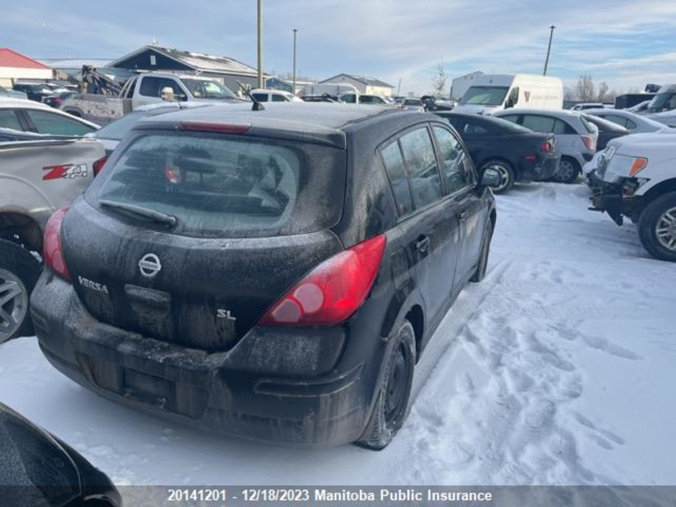 Photo 3 VIN: 3N1BC13E98L361905 - NISSAN VERSA 