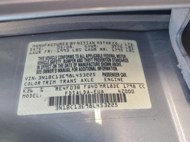 Photo 11 VIN: 3N1BC13E98L453225 - NISSAN VERSA S 