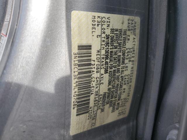 Photo 12 VIN: 3N1BC13E99L407086 - NISSAN VERSA 