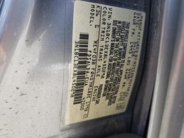 Photo 11 VIN: 3N1BC13EX8L450298 - NISSAN VERSA 