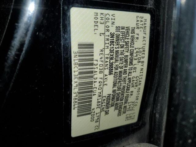 Photo 12 VIN: 3N1BC13EX9L398866 - NISSAN VERSA S 