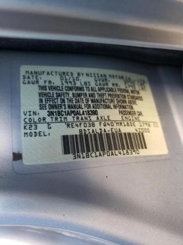 Photo 9 VIN: 3N1BC1AP0AL418390 - NISSAN VERSA S 