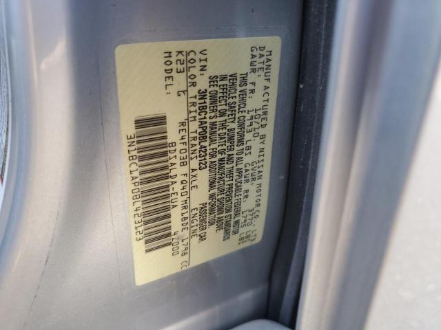 Photo 12 VIN: 3N1BC1AP0BL423123 - NISSAN VERSA S 