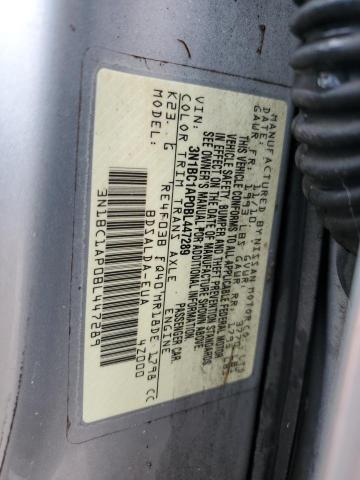 Photo 9 VIN: 3N1BC1AP0BL447289 - NISSAN VERSA S 