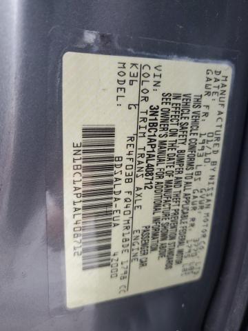 Photo 11 VIN: 3N1BC1AP1AL408712 - NISSAN VERSA S 