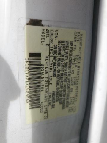 Photo 12 VIN: 3N1BC1AP1AL429088 - NISSAN VERSA S 