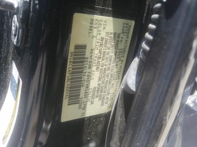 Photo 9 VIN: 3N1BC1AP1BL422451 - NISSAN VERSA S 