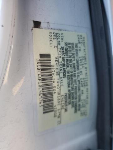 Photo 11 VIN: 3N1BC1AP1BL469365 - NISSAN VERSA S 