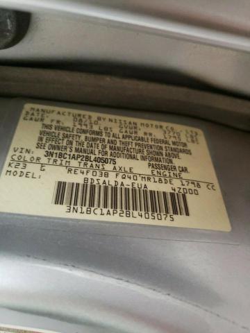 Photo 9 VIN: 3N1BC1AP2BL405075 - NISSAN VERSA S 