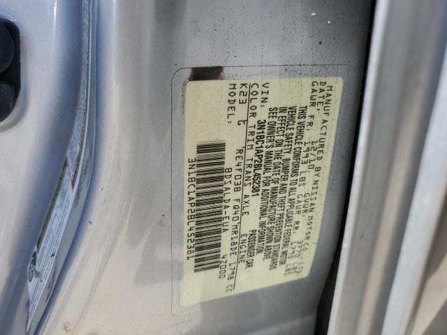 Photo 11 VIN: 3N1BC1AP2BL452381 - NISSAN VERSA S 