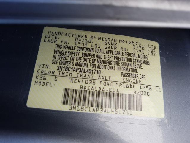 Photo 9 VIN: 3N1BC1AP3AL451710 - NISSAN VERSA S 