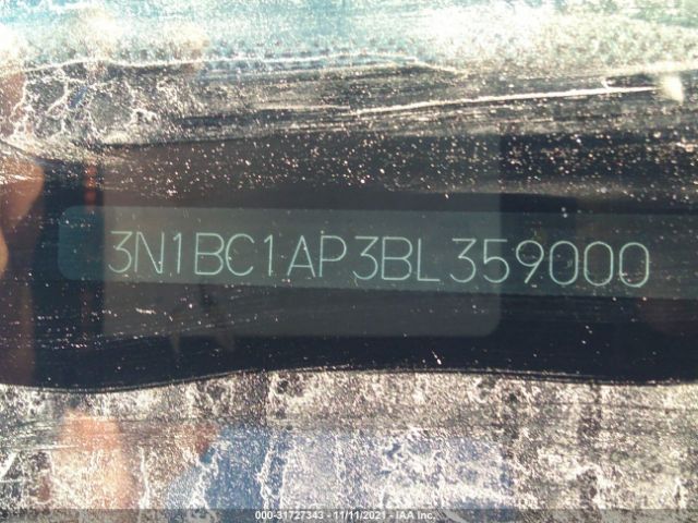 Photo 8 VIN: 3N1BC1AP3BL359000 - NISSAN VERSA 