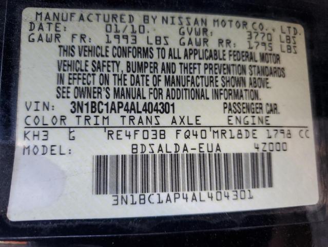 Photo 12 VIN: 3N1BC1AP4AL404301 - NISSAN VERSA 