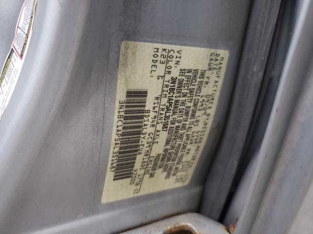 Photo 9 VIN: 3N1BC1AP5AL351687 - NISSAN VERSA S 